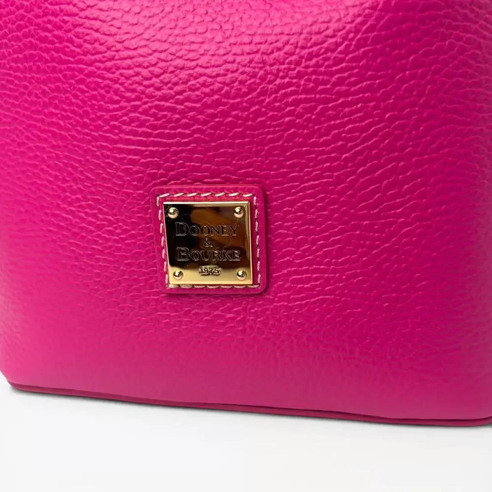 Dooney & Bourke Lucca Small Drawstring Bag Fuchsia